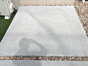 施工前　玄関前